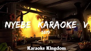 SB19  NYEBE  KARAOKE  VIDEOKE [upl. by Aihsinat]