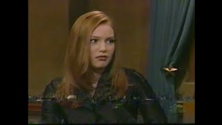 Alicia Witt on quotLate Night with Conan OBrienquot  111795 [upl. by Alair]