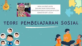 TEORI PEMBELAJARAN SOSIAL  OUM VIDEO PEMBENTANGAN  HBEF2103 PSIKOLOGI PENDIDIKAN [upl. by Blus]