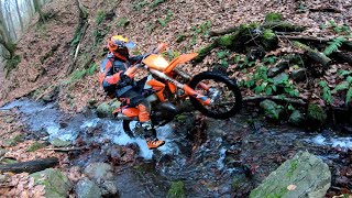 KTM 250 EXC TPI 2022 first ride [upl. by Ellehcsor157]