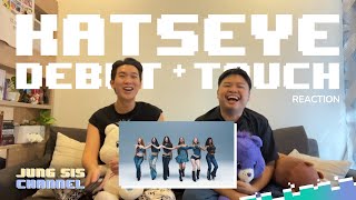 KATSEYE 캣츠아이  Debut amp Touch MV ซิสรอเพลงไตเติ้ลหน้าแล้ว Reaction By จองเวรซิส [upl. by Nattirb]