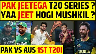 🔴AUS VS PAK 1ST T20 ALL EYES ON BABAR AZAM amp MD RIZWAN KYA T20 ME BHI JITEGA PAKISTAN [upl. by Rame]