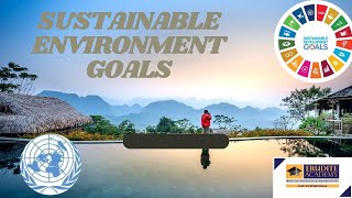 United Nation’s Sustainable Development Goals SDGs  Memory Tricks [upl. by Nanyt551]