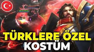 TÜRKLERE ÖZEL KOSTÜM GELDİ TİGREAL  Mobile Legends [upl. by Dreddy]