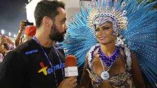 Carnaval 2017  Dani Sperle  Musa da União da Ilha [upl. by Scheld]