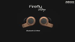 Firefly Vintage by Jabees  The Bluetooth 52 Best Sounding Wireless Earbuds [upl. by Onil]