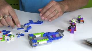 LEGO Toy Story Buzzs Star Command Spaceship Build And Unboxing [upl. by Rosy528]