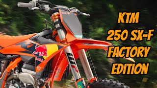 The 2024 KTM 250 SXF FACTORY EDITION [upl. by Sanjay]