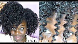 The Defined Twist Out on Natural Hair [upl. by Bunting]