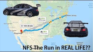 Driving NFS M3 GTR 2800 Miles Across USA [upl. by Annekam]