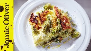 Summer Vegetable Lasagne  Jamie Oliver [upl. by Hasila606]