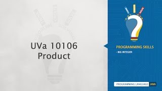 UVa 10106  Product  BigInteger [upl. by Jereld383]