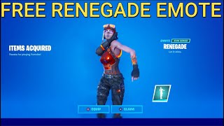 How to Get the Renegade Emote in Fortnite Chapter 2 Season 3 [upl. by Ahsem]