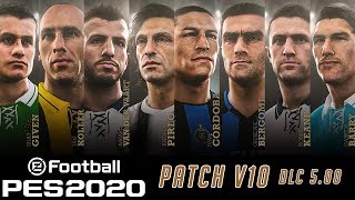 PES 2020 TUTORIAL PS4  PATCH V10 NUOVE LEGGENDE TEAM KITS E STADI AGGIORNATI COL DLC 500 [upl. by Winter351]