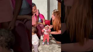 A maya com 3 meses está do tamanho de David com 1 no kkk humor comediadecasal criança [upl. by Katy]