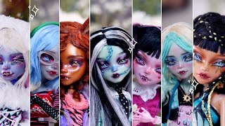 Revamping Monster high relaxing  Custom Doll Repaint  Challenges and Changes  etellan [upl. by Suiradal600]