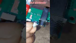 How to fix a broken charger port on a Bluetooth Speaker 🤔🤔 SLE electronic bluetooth shorts [upl. by Kcirrez]