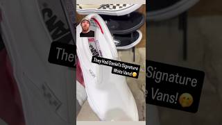 They Had Daniels Signature White Vans 🤭🤣 sneakers [upl. by Salis3]