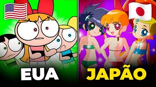 O ESTRANHO ANIME DAS MENINAS SUPERPODEROSAS [upl. by Arlin]