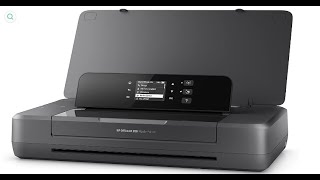 HP OfficeJet 200 Mobile Inkjet printer A4 printer WLAN HP ePrint Airprint [upl. by Nilrem]