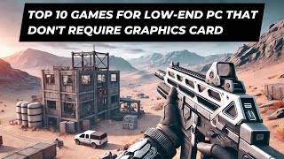 Top 10 Games for LowEnd PC No Graphics Card Required [upl. by Kaleena662]