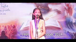 Solo Singing  Group B  Alisha Massey  Allahabad Diocesan Bible Festival 2024 [upl. by Jeno433]