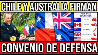 Chile y Australia FIRMAN Convenio de Defensa 🇨🇱 Chile Valparaiso ViñaDelMar BioBio Santiago [upl. by Akyre]