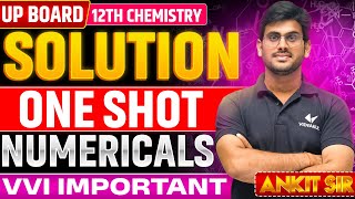 Class 12 Chemistry Chapter 1 one shot Numerical  UP Board 12th chemistry Solution Numerical [upl. by Ku]