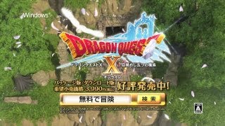 Windows版『ドラゴンクエストX』テレビCM映像（15秒） [upl. by Etnuahc]