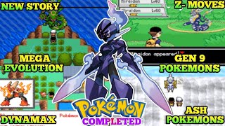 New Update Pokemon GBA Rom Hack 2024 With Mega EvolutionGen 19New StoryAnime Characters amp More [upl. by Amling]