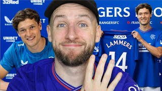 RANGERS SIGN SAM LAMMERS THE FIRST BIG MONEY MOVE OF THE SUMMERBEALES MASSIVE GAMBLE [upl. by Eramat]