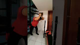 Ejercicio para triceps con banda elastica💪🏋‍♂️💯shorts viralvideo motivation discipline fitness [upl. by Eolcin]