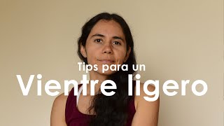 Tips para un vientre ligero [upl. by Ingmar]