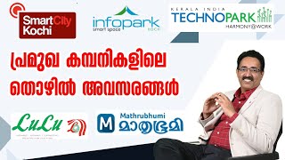 LULU JOBSSMARTCITY KOCHITECHNOPARK amp INFOPARK JOBSDIPLOMA JOBSCAREER PATHWAYDrBRIJESH JOHN [upl. by Button337]