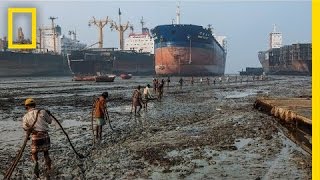 Where Ships Go to Die Workers Risk Everything  National Geographic [upl. by Adnalor]