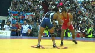 HASANOV Jabrayil AZE  SUSHIL Kumar IND 12 Finale [upl. by Sicard227]