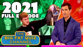 Big Fat Quiz of the Year 2021  Full Episode [upl. by Gorey]