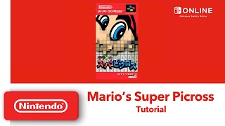 Mario’s Super Picross  How to Play  Nintendo Switch Online [upl. by Nnahgiel64]