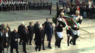 25 Aprile  71° ANNIVERSARIO DELLA LIBERAZIONE Altare della Patria [upl. by Pansy]