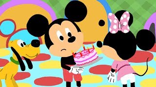 Minnie Mouses Birthday Drawing Disney Junior Doodles [upl. by Particia]