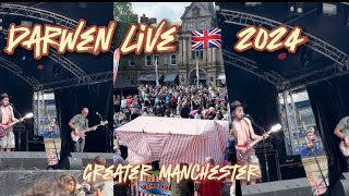 Darwen live 2024  Blackburn  English summer ✨🇬🇧 [upl. by Tray]