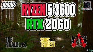 Ryzen 5 3600  RTX 2060 Benchmarks  3 Games Tested [upl. by Carver577]