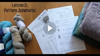 How to Read a Sweater Pattern Lesson 3 Pattern Schematics [upl. by Mannuela961]