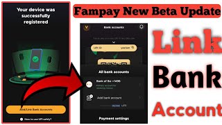 fampay me bank account kaise add kare  New Beta Update 2024  Unlimited Sand Monday Sand [upl. by Tatiania556]