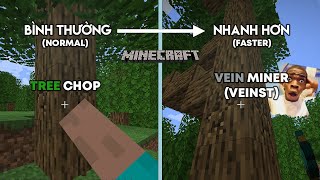 Bạn Sẽ Chặt Gỗ Và Mine Nhanh Hơn Nhờ Cách Này [upl. by Studdard]