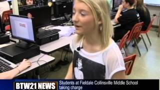 Fieldale Collinsville Middle School students are taking charge [upl. by Sseb]