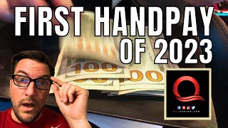 My First Handpay of 2023 • Quil Ceda Creek Casino • Seattle Casinos Jackpot • Dancing Drums Major [upl. by Alrzc]