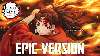 Demon Slayer S2 Yoriichi Theme  EPIC VERSION Extended Theme [upl. by Aeriell]