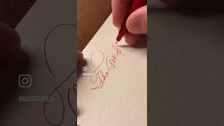 The Art of Writing 12wpm cursive handwriting calligraphy writing oddlysatisfying [upl. by Prisca95]