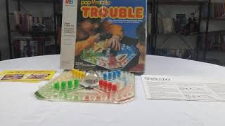 1986 Pop O Matic Trouble Game [upl. by Acnayb]